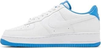 NikeMens Air Force 1 '07 Light Photo Blue Sz10 Photobluewhite