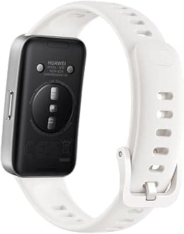 HUAWEI Band 10 Smartwatch with AI-Powered Fitness Monitoring, Pro-Level Sleep Analysis, Emotional Wellbeing Assistant, Streamlined Metallic Design, Fast Charging, Compatible with iOS Android, White