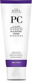 Cos De BAHA Peptide Cream for Wrinkles and Anti Ageing - Daily Moisturiser with Argireline, Matrixyl 3000, Hyaluronic Acid, Niacinamide - Reduce Wrinkles + Repairs Damaged Skin, 1.7fl-oz (60ml)