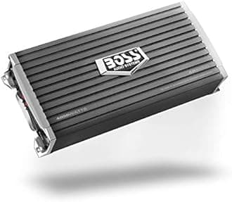 BOSS Audio Systems AR4000D Armor 4000 Watt, 1, 2, 4 Ohm Stable Class D Monoblock Car Amplifier with Remote Subwoofer Control