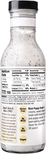 Briannas, Dressing Poppy Seed, 12 Fl Oz