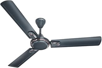 Surebreeze Optimus 1200 mm Ceiling Fan | BEE Star Rated Energy Efficient | Active Power Technology | Anti-Rust | Upto 50% Less Heating | 2 Year Manufacturer Warranty | Shimmer Carbon