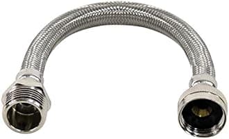 Certified Appliance WI12SSFM Braided Stainless Steel Water-Inlet Hose