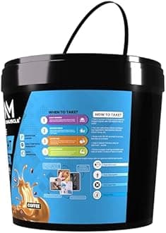 Nutrimuscle Massive Weight Gainer - 5 Kgs - Coffee Flavour For Weight & Mass Gain - Contains Complex Carbohydrates