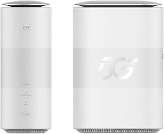 ZTE 5G CPE MC888, Unlocked 5G WiFi Home Router, Fast WiFi 6, Up to 3.8Gbps, Premium Design with Low Power Consumption