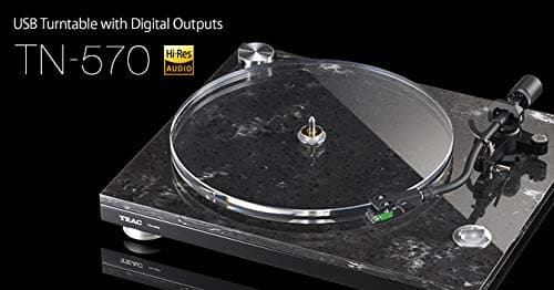 TEAC Phono Amplifier Built-in Analog Turntable TN-570-B (Japan Domestic Model)