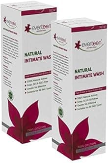 Natural Intimate Wash for Feminine Hygiene in Women – 2 Packs (210ml Each)