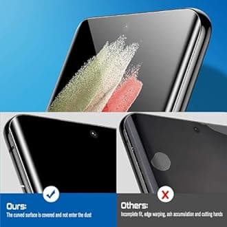 NISHTECH Advanced HD+ Curved UV Tempered Glass Full Screen Protector Designed for Realme P2 Pro 5G,Realme P1 Pro 5G || Full Screen Coverage with Easy Installation Kit (Anti-Scratch)