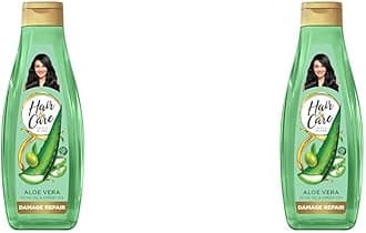 Hair & Care Damage Repair Non-Sticky Hair Oil with Aloe Vera, Olive Oil & Green Tea, 500 ml (Pack of 2)