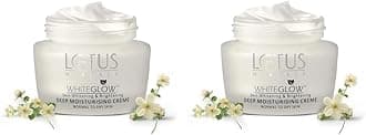 Lotus Herbals White Glow Skin Whitening And Brightening Deep Moisturising CreamSpf 20 Pa+++, 40 G (Pack Of 2)