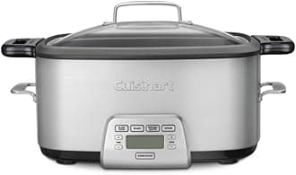 Cuisinart MSC-800 7-Quart 4-in-1 Cook Central Multicooker, Plastic, Stainless Steel/Black