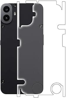 AtOdds - Compatible For CMF Phone 1 - Full Body Unbreakable 4 layer Transparent Hydrogel Membrane (NOT GLASS) Back Screen Guard Protector (Scratchproof/Self Healing)(Gloss)