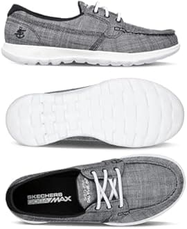 Skechers Women's Go Walk Lite-Isla Boat Shoe