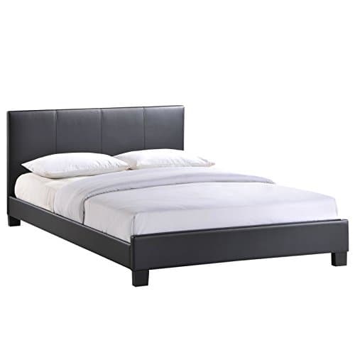 Modway Alex Full Vinyl Bed in Black