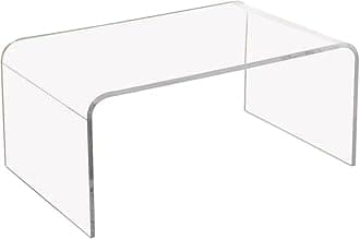 Small Coffee Table Clear Acrylic Coffee Table Coffee Table For Small Space End Table Center Table Sofa Table Tea Table Modern Minimalist Side Table For Living Room (Size : 40 * 30