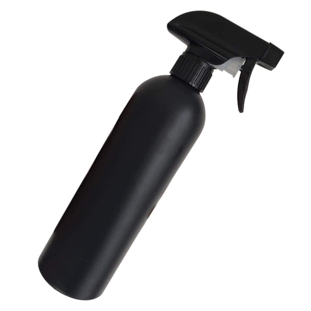 Drawihi 500Ml Plastic All Black Spray Bottle Empty Bottles With Fine Mist Sprayers Refillable Container For Cleaning Kitchen