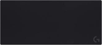 Extra Large Gaming Mouse Pad, Black, Fabric and Rubber, Optimized for Gaming Sensors, Moderate Surface Friction, Non-Slip, 900 x 400 x 3 mm