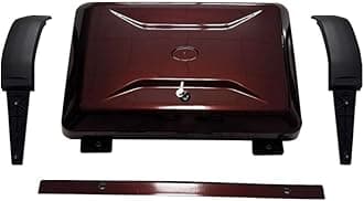 Sedona red Exterior Mounted Gear Carrier Side Toolbox Storage Box with Lock fits for Land Rover Defender 90 2020-2023 2024