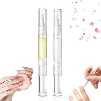 Moonboat Radiant Nail Growth Oil, 2024 New Nail Growth Oil, Cosmetics Nail Growth Oil Pen, Cuticle Oil for Nails, Nail Strengthener for Moisturize Strengthen Brighten Nails Care(Lemon+Lily)