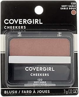 Covergirl Cheekers Blush, Soft Sable 120 0.12 Oz (3 G)