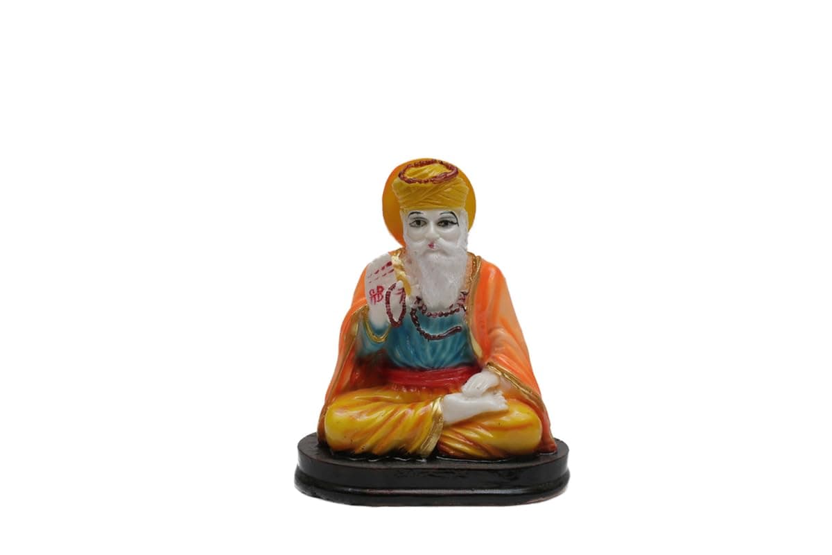 Guru Nanak Dev Ji Idol 10X5X11 Cm Multicolour