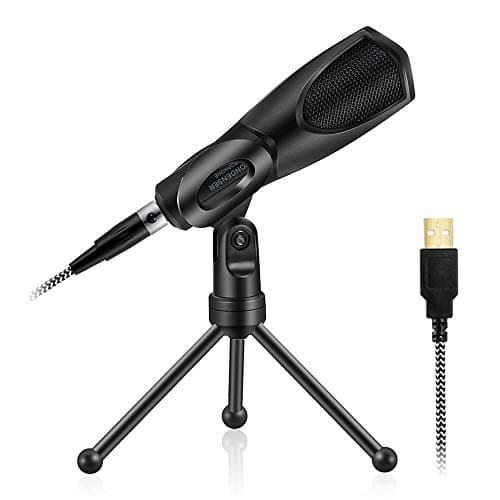 Yanmai USB Microphone, Condenser Microphone Plug and Play (PC & Mac), Recording Microphone for Podcast, Gaming, YouTube Videos, Voice Overs and Streaming