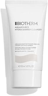 Aquasource Hydra Barrier Cleanser, Cream-to-Foam Facial Cleanser for Women, with Biotech Plankton, Organic Ceramides and Vitamin, Cleansing Strengthens the Skin Barrier, 150 ml