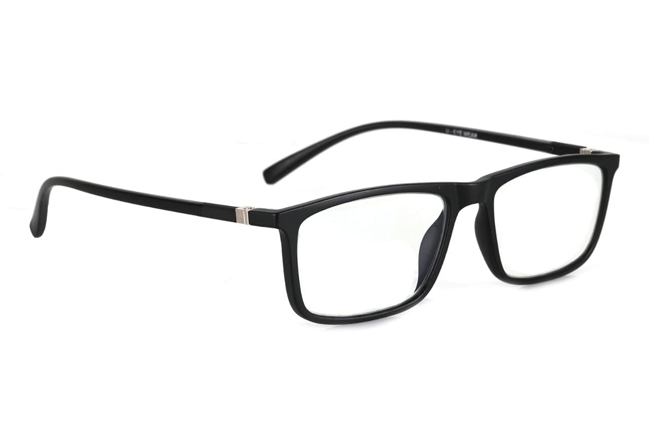 IMPLICIT Full Rim Free Size Power Reading Glasses with Blue Block Light Blocking & Anti Glare Coating for Men and Women