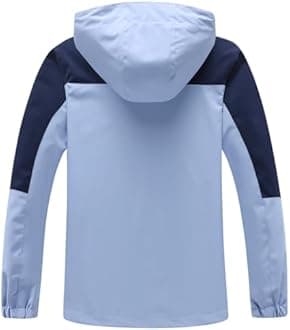 GIISAM Rain Jacket for Women, Women's Waterproof Lightweight Rain Jackets Packable Raincoat Windbreaker Coat with Hood