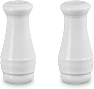Salt and Pepper Shaker Set of 2 - White