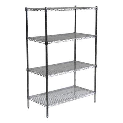 Light Duty Wire Shelving Finish: Chrome