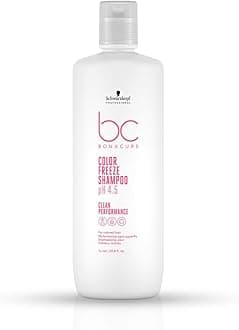 Schwarzkopf Professional Bonacure Ph4.5 Color Freeze Shampoo | For Colored Hair | 1000 Ml