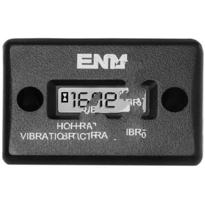 T56F1 , HOUR METER, VIBRATION ACTIVATED, WATERPROOF, RECT SURF MT, 8 YR BATTERY