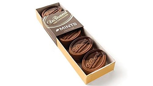 DeBrand Fine Chocolates Chocolate Mints 6.3 Ounce Box