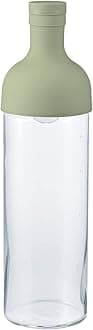 HARIO FIB-75-SG Filter-In Bottle, Practical Capacity, 25.5 fl oz (750 ml), Smoky Green, Made in Japan, Present, Gift, Gift