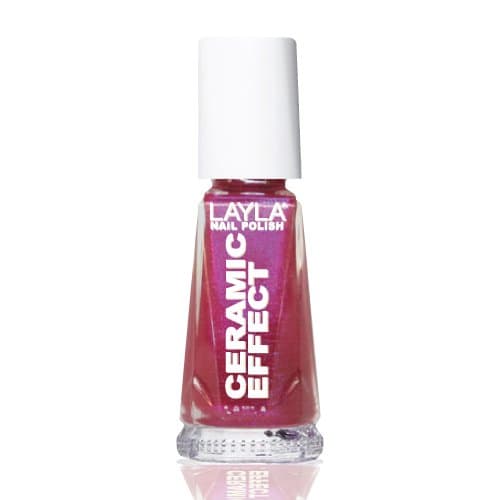 Layla Nails Ceramic Effect Nail Polish in CHERRY LOLLIPOP