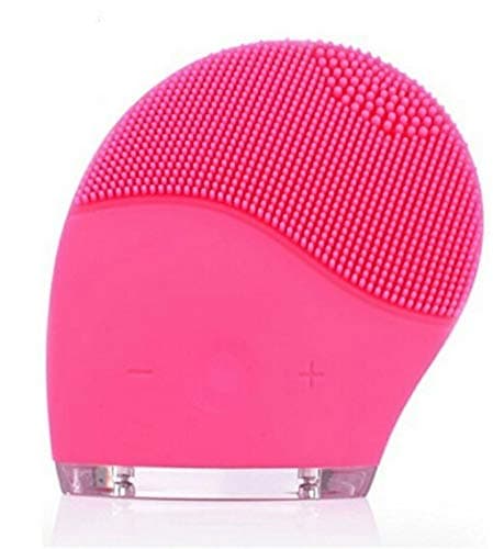 AGAM Waterproof, Multi-functional Portable Silicone Electric Sonic Face Scrubber Vibrating Brush Cleanser Machine