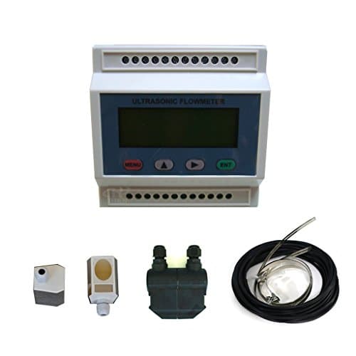 TDS-100M-M1+L2H Water Meter Flowmeter Ultrasonic Modular Flow Meter for Liquids DN50-DN6000mm 0-160 Degree Sensor Transducer