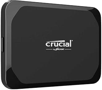 【Amazon.co.jp限定】Crucial X9 External SSD 2TB USB 3.2/Type-C Gen 2 Compatible - Up to 1050MB/s Read Speed - Authorized Dealer Warranty - Includes Mylio Offer Model CT2000X9SSD902