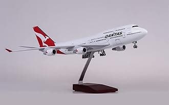 Model Airplane 1:150 Australian Airlines Boeing 747 Air Force Planes Model 18.5”Aircraft Model with Landing Gear