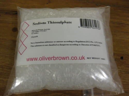 Birsppy 1000g AQUARIUM DECHLORINATOR - SODIUM THIOSULPHATE - THIOSULFATE
