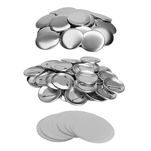 2.25 inch Button Parts for Badge-A-Minit Button Making Machine - 500 Pack by Neil Enterprises