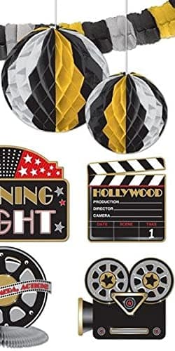 Amscan Movie Night Decorating Kit, 10 Ct.