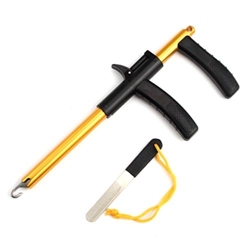 CRAZY SHARK Hook Remover Aluminum Fish Hook Remover Extractor 9.6in