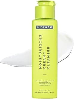 Hyphen Moisturizing Creamy Face Wash for Dry & Sensitive Skin | 2% Ceramides & Polyglutamic Acid | Barrier Repair, Hydration & Gentle Cleansing | Facewash, Oily, Dry, All Skin Types| Face Cleanser for winters | Skin Care Products | Face Care Daily Cleanser For Men & Women - 100 ml