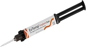 Automix Permanent Dental Cement for Caps, Crown, Bridges, Inlays, Onlays, Implants, Veneers A2