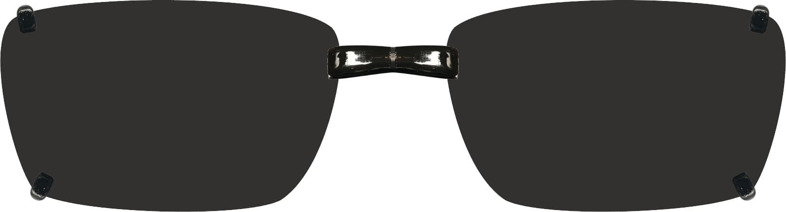 Magnetic Custom Clip on Sunglasses (Dark Grey)