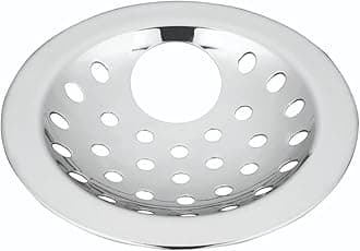 CHILLY-S Stainless Steel Floor Drain Cover/Jali/Grating for Bathrooms, Open Area, Kitchen Sinks and Wash Basins (103 mm (4"), Pisto Gypsy)