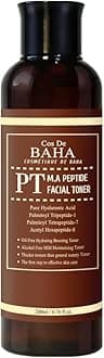 Cos De BAHA Peptide Complex Facial Serum with Matrixyl 3000 & Argireline for Face/Neck - Anti Aging & Deep Wrinkles, Heals and Repairs Skin, Instantly Ageless for Face, 6.76 Fl Oz (200ml)