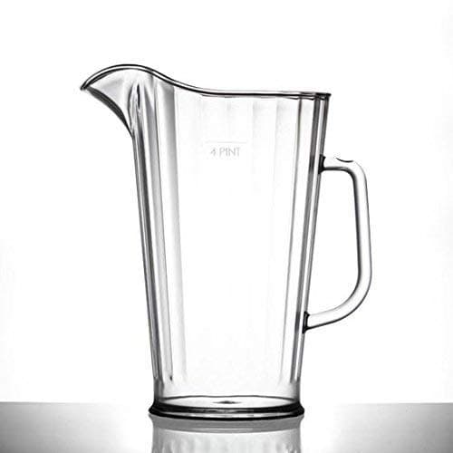 Plastic jug 4 Pint | Classic Large Plastic Jug | Pimms jug | virtually Unbreakable – Quality Catering Products from Euro-lint